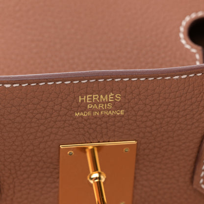 Hermes Togo Birkin 30 Gold 6 of 11