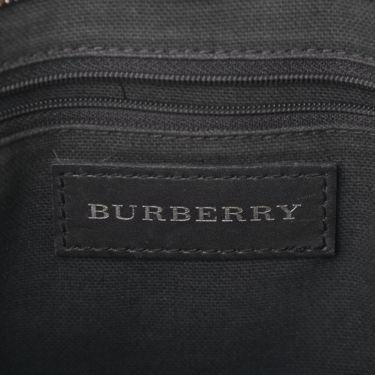 Burberry Haymarket Check Medium Regent Tote Chocolate 6 of 11