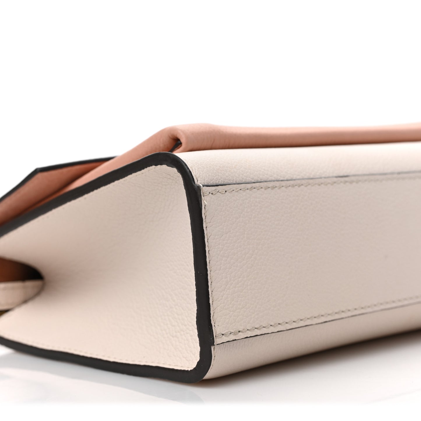 Soft Calfskin Mylockme Chain Bag BB Rose Trianon Quartz