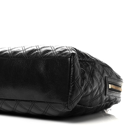 Marc Jacobs Lacquered Goatskin Quilted Karlie Satchel Black 8 of 8