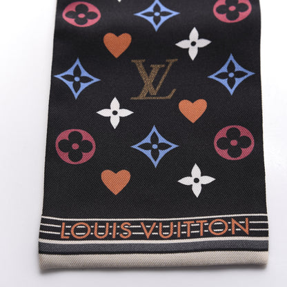 Louis Vuitton Silk Game On Bandeau Black White 2 of 3