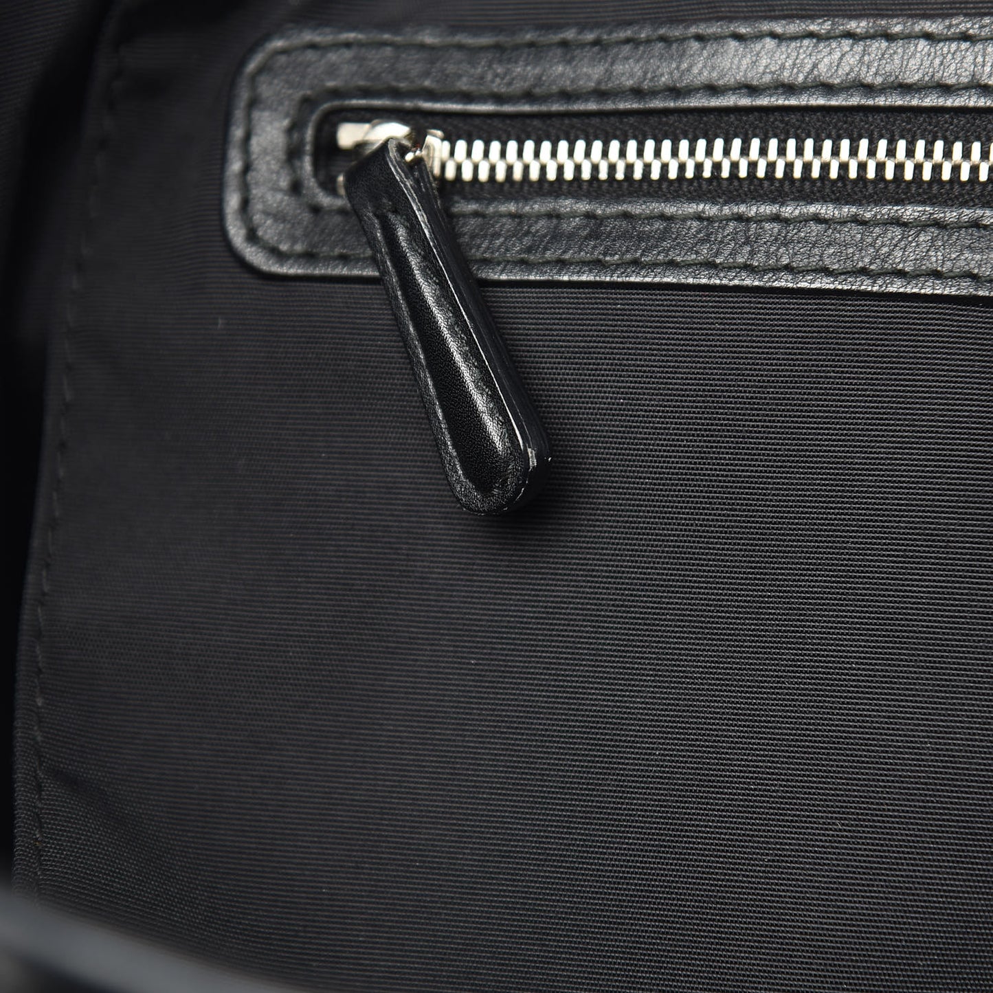 Coated Canvas Cannage Medium Panarea Tote Black