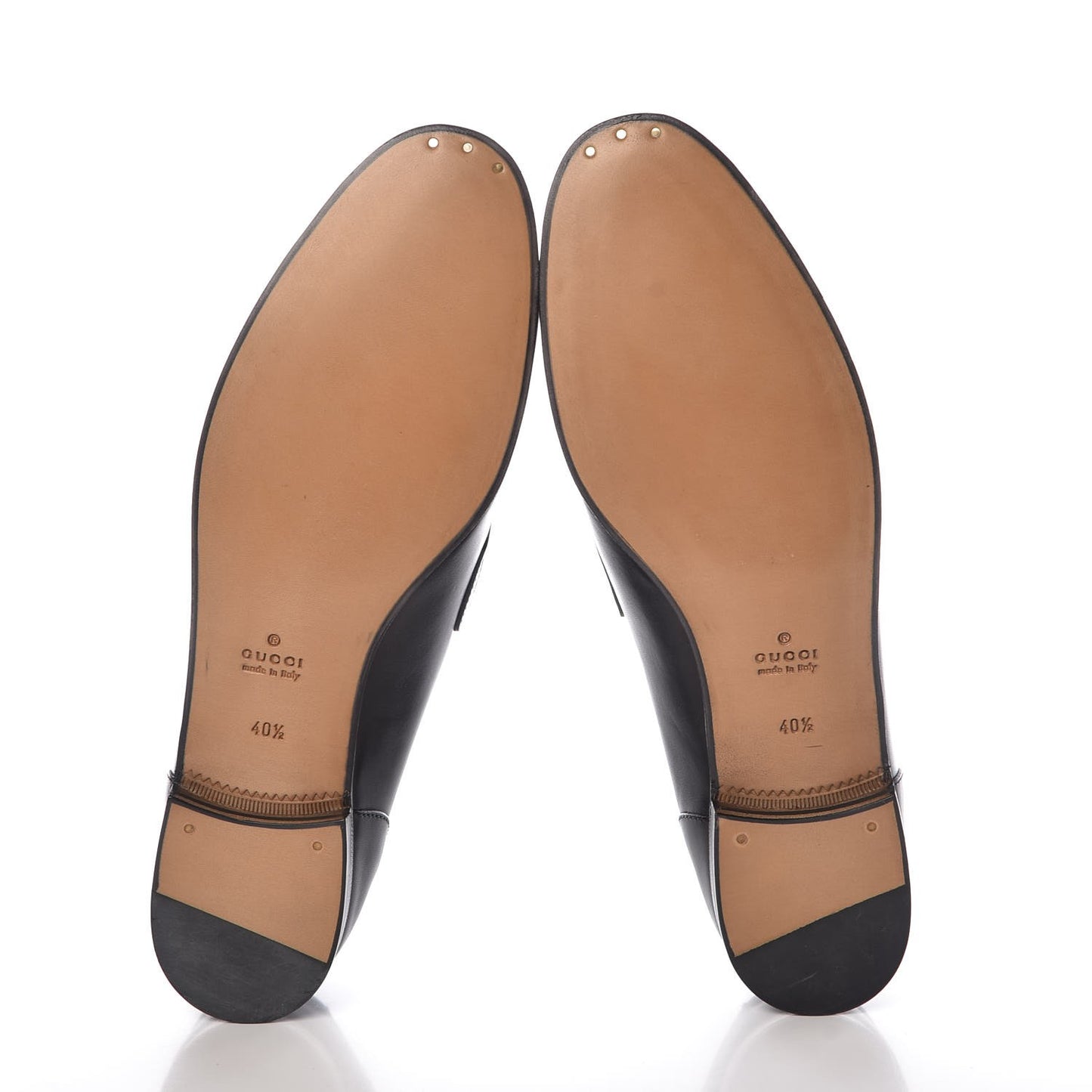 Calfskin Womens Jordaan Loafers 40.5 Black