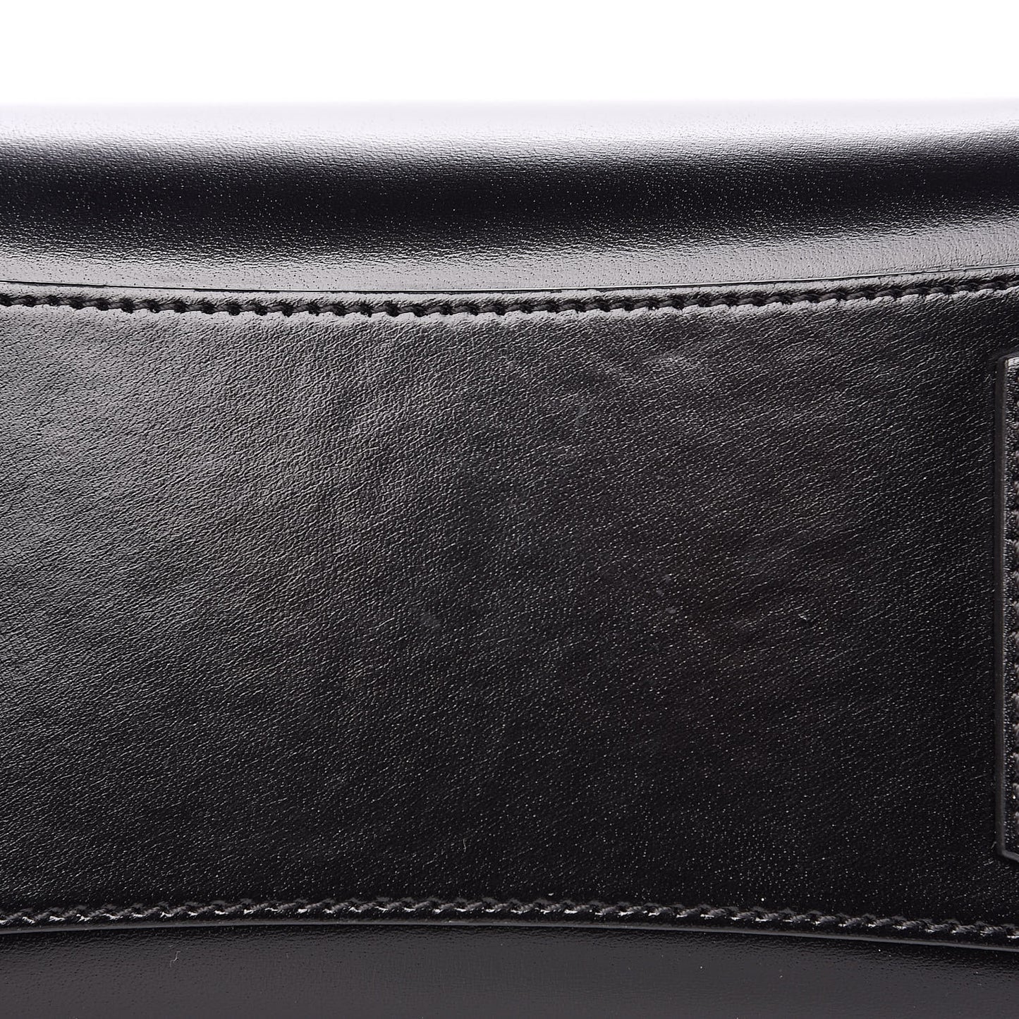 Shiny Lord Calfskin Mini Antigona Black