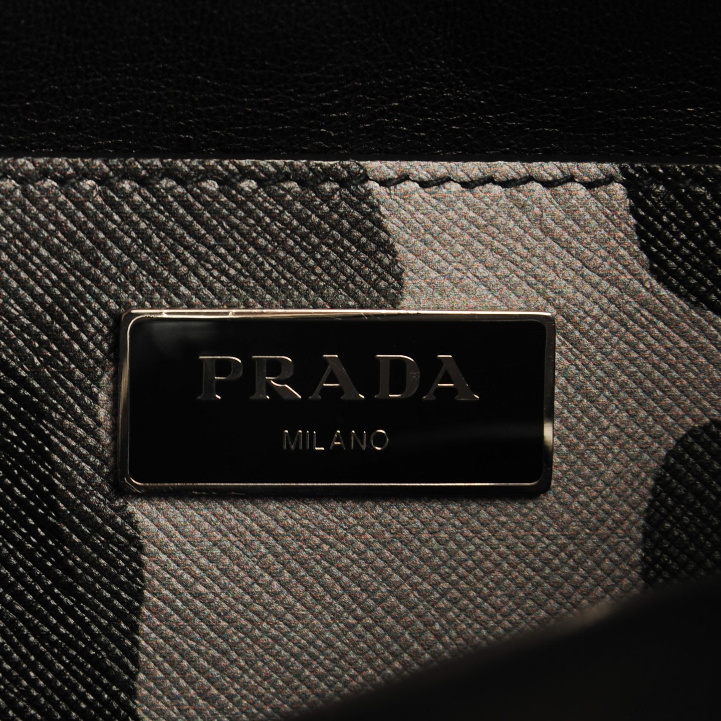 Saffiano Soft Camouflage Print Tote Marmo Dis Camouflage