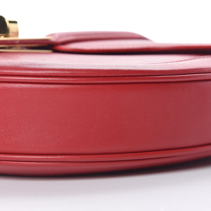 Celine Satinated Calfskin Besace Small 16 Red 9 of 16