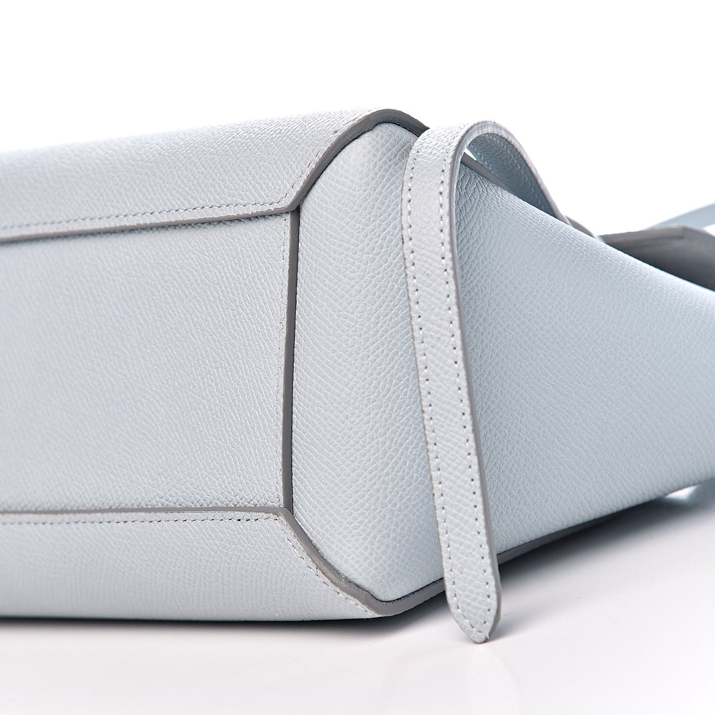 Grained Calfskin Nano Belt Bag Cloud