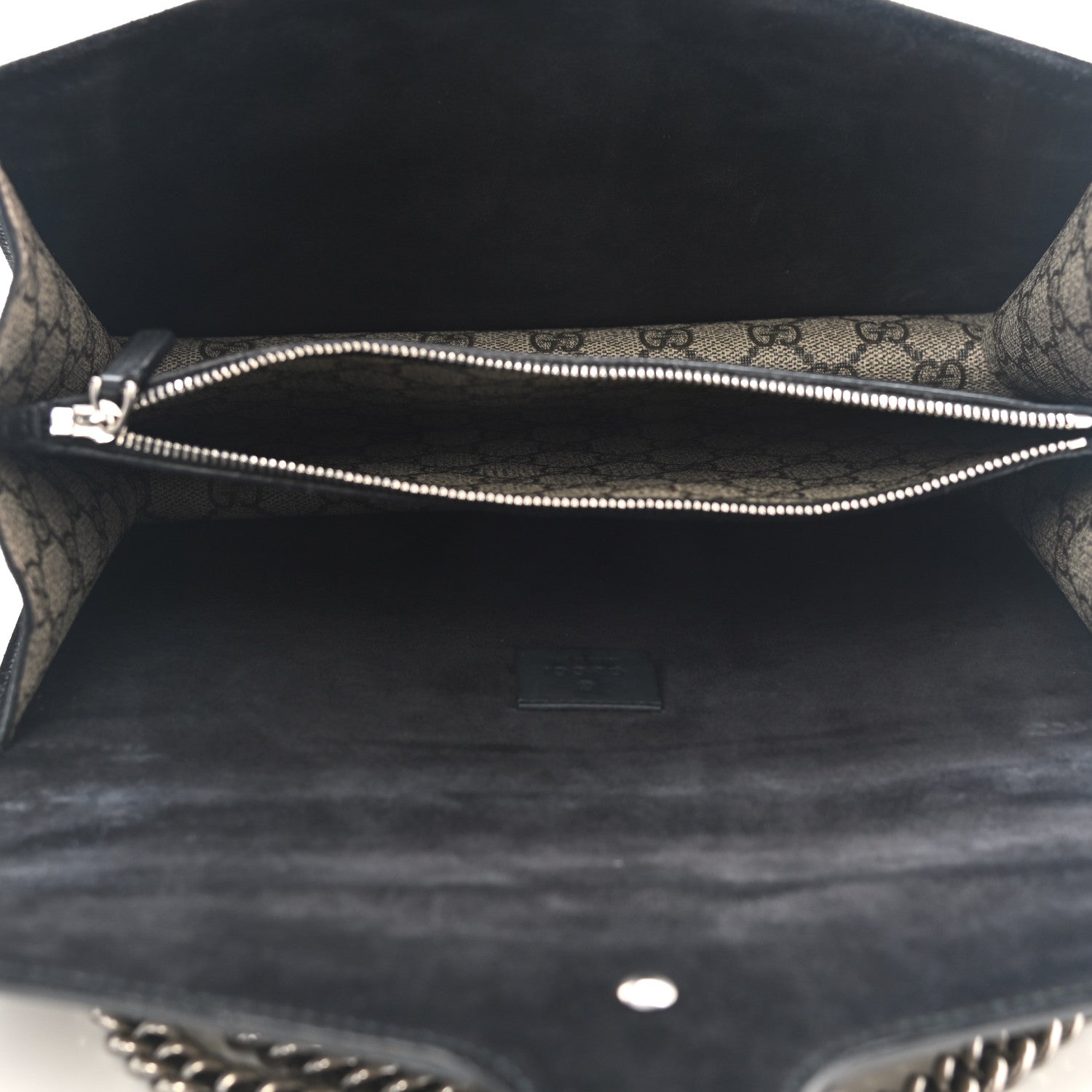 Gucci GG Supreme Monogram Small Dionysus Shoulder Bag Black 5 of 11
