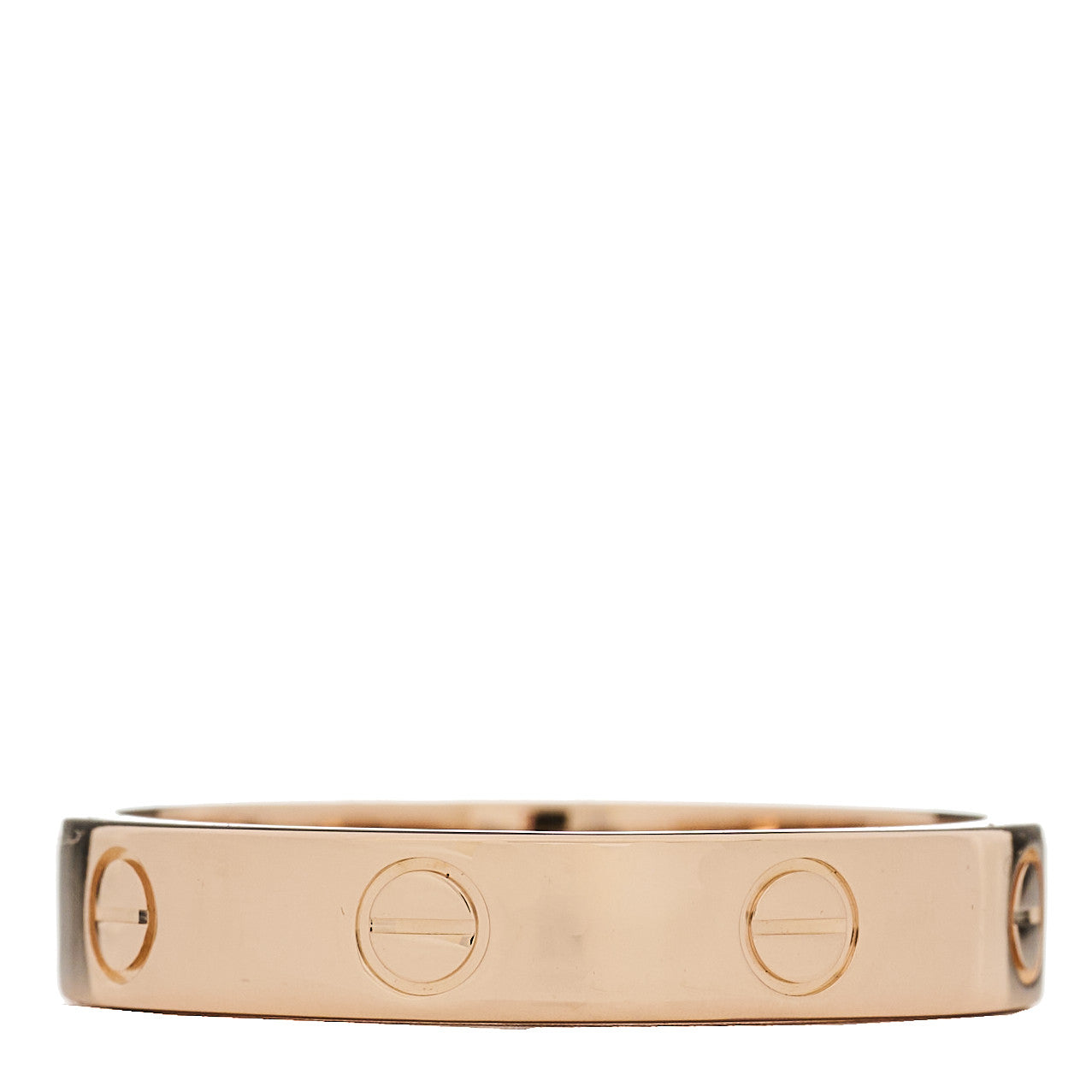 Cartier 18K Pink Gold 3.5mm LOVE Wedding Band Ring 58 8.5 3 of 5