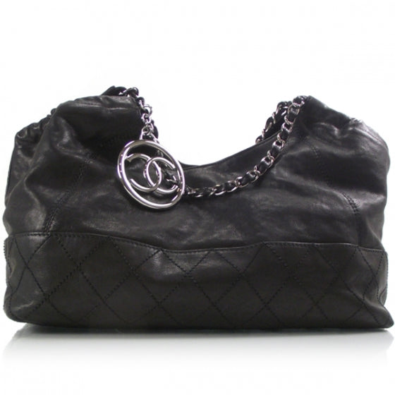 Chanel Leather Baby Coco Cabas Black 1 of 13