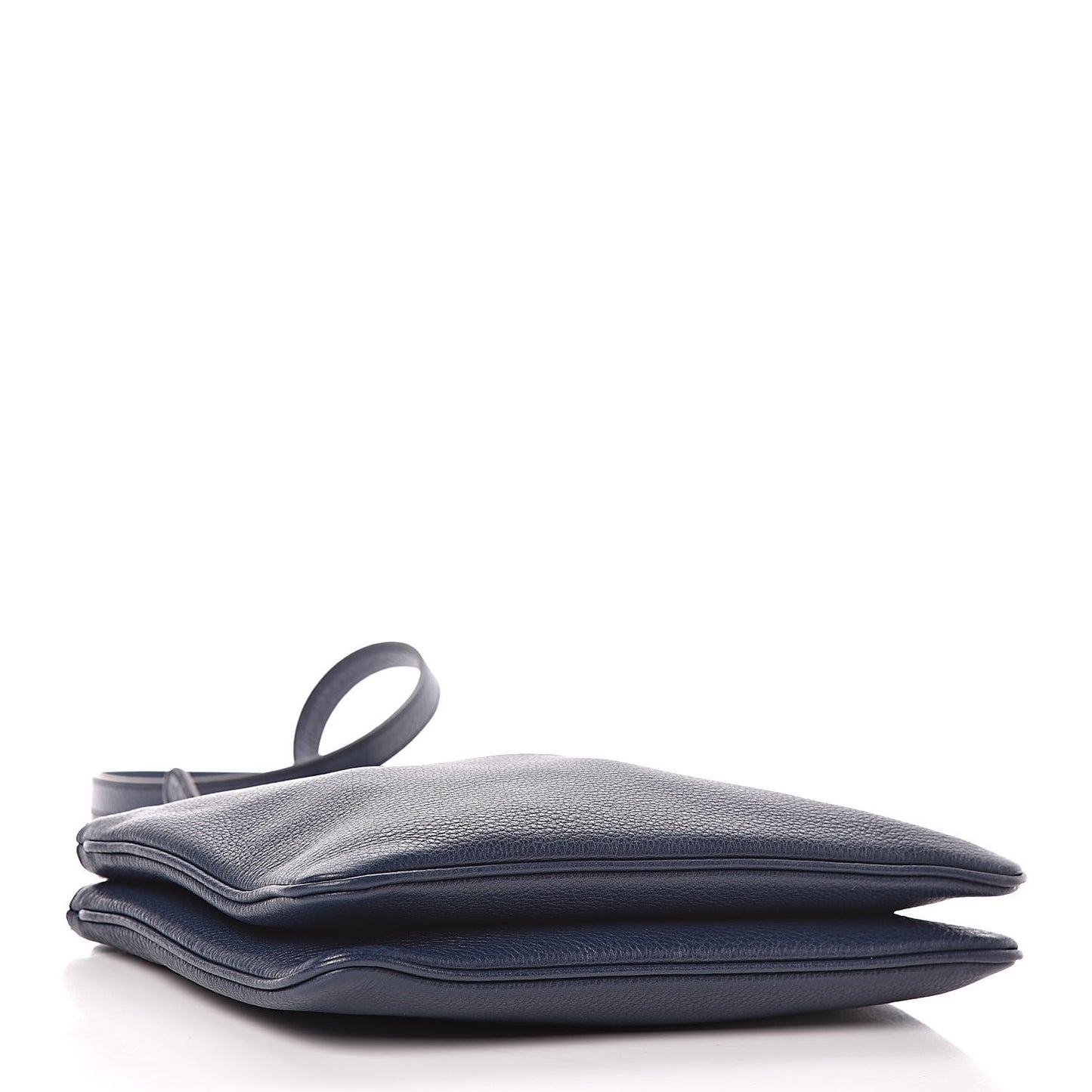 Vitello Phenix Double Zip Crossbody Bag Baltico