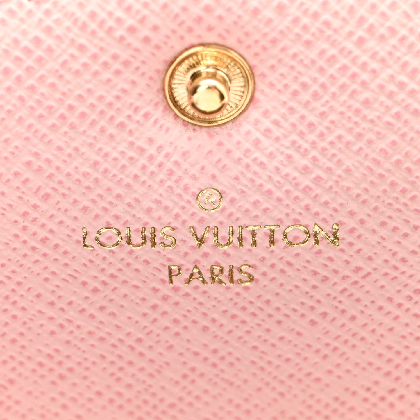 Monogram Emilie Wallet Rose Ballerine
