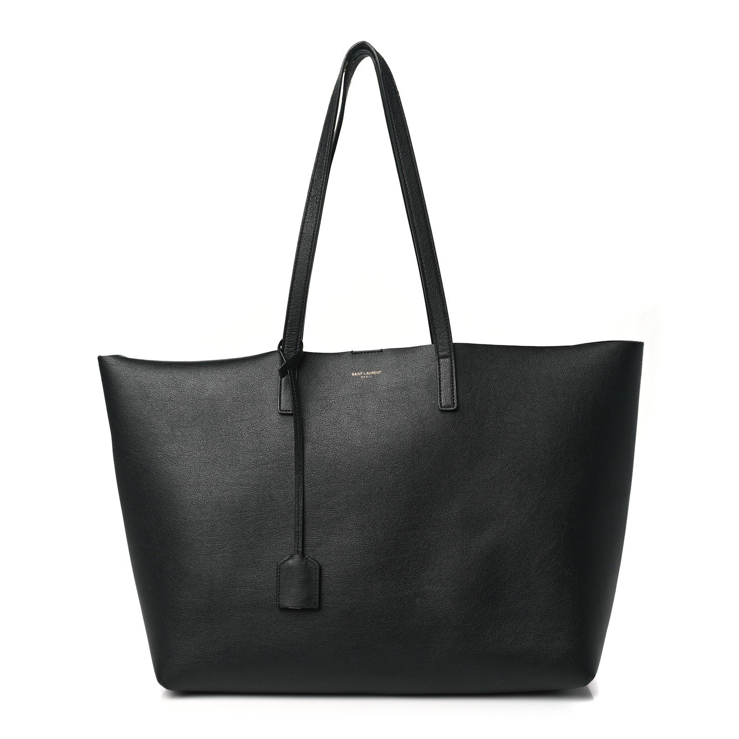 Saint Laurent Calfskin Large Shopping Tote Black 1 of 13