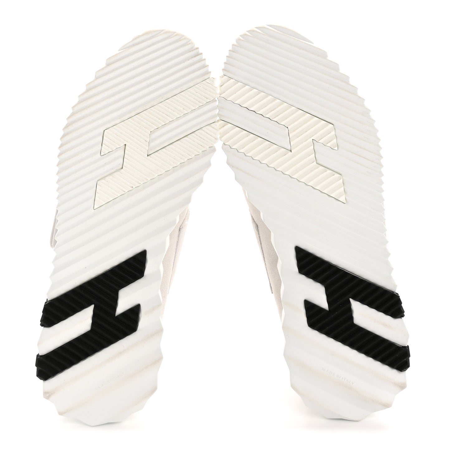 Suede Goatskin Mesh Fabric H Sneakers 38 White