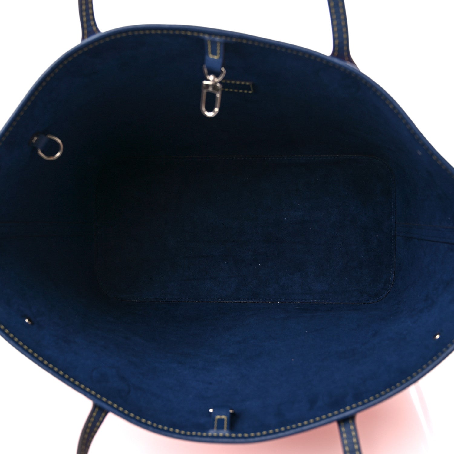 Louis Vuitton Epi Neverfull MM Denim Red 5 of 8
