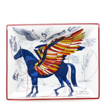 Hermes Porcelain Pegase Change Tray Anis Outremer 1 of 5