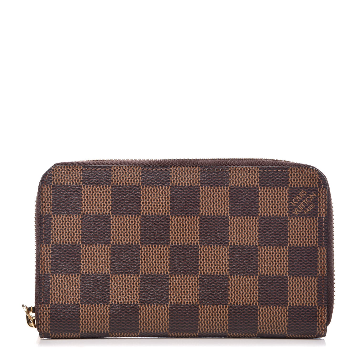 Louis Vuitton Damier Ebene Compact Zippy Wallet 1 of 7