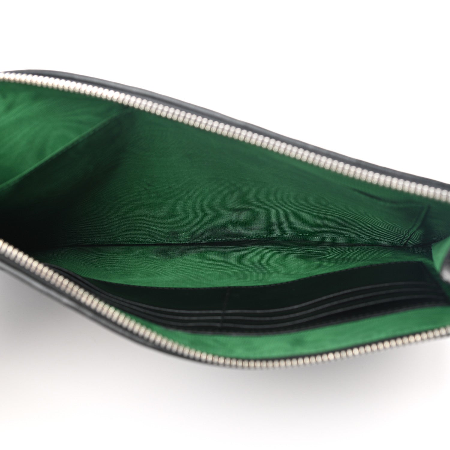 Gucci Calfskin G Rhombus Quilted Documents Holder Black 5 of 7