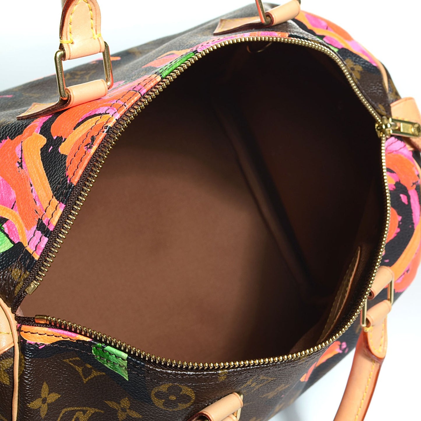 Monogram Roses Speedy 30