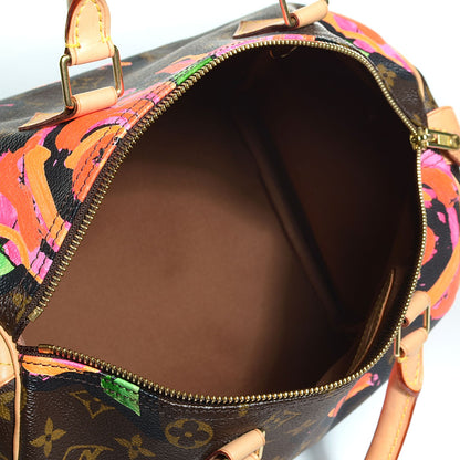 Louis Vuitton Monogram Roses Speedy 30 5 of 7