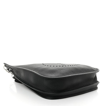 Hermes Taurillon Clemence Evelyne III PM Black 4 of 10