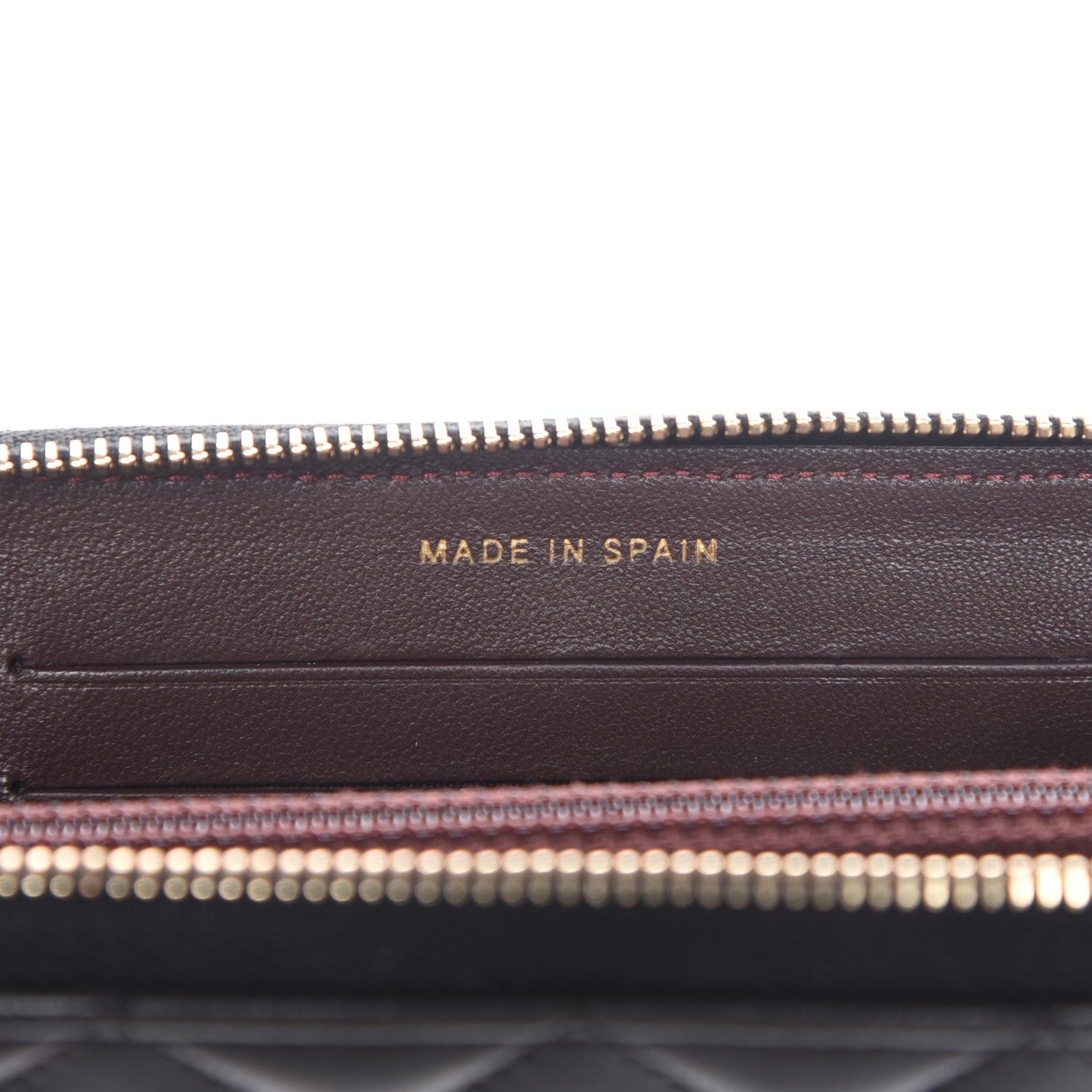 Chanel Lambskin Quilted Small Trendy CC Zip Around Wallet Black 7 of 9