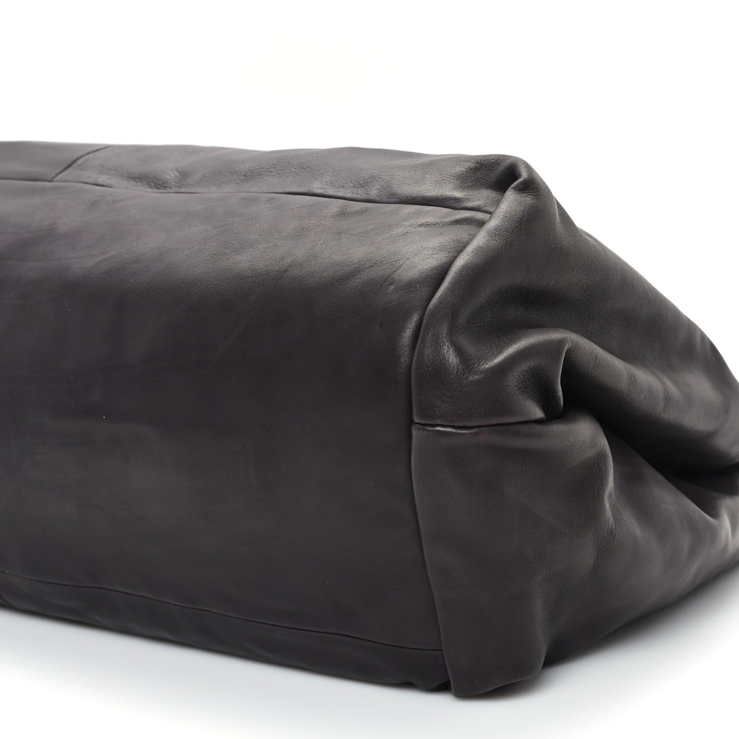 Nappa Elio Bourse Bag Wood Brown