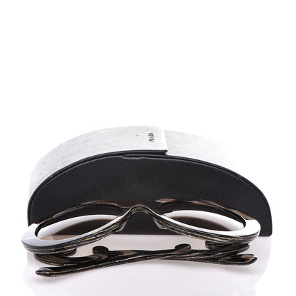 Prada Baroque Sunglasses SPR 27N Black Horn 7 of 7