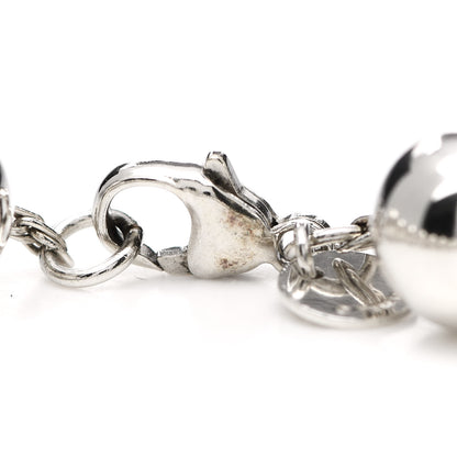 Tiffany Sterling Silver 10mm HardWear Ball Bracelet 5 of 5