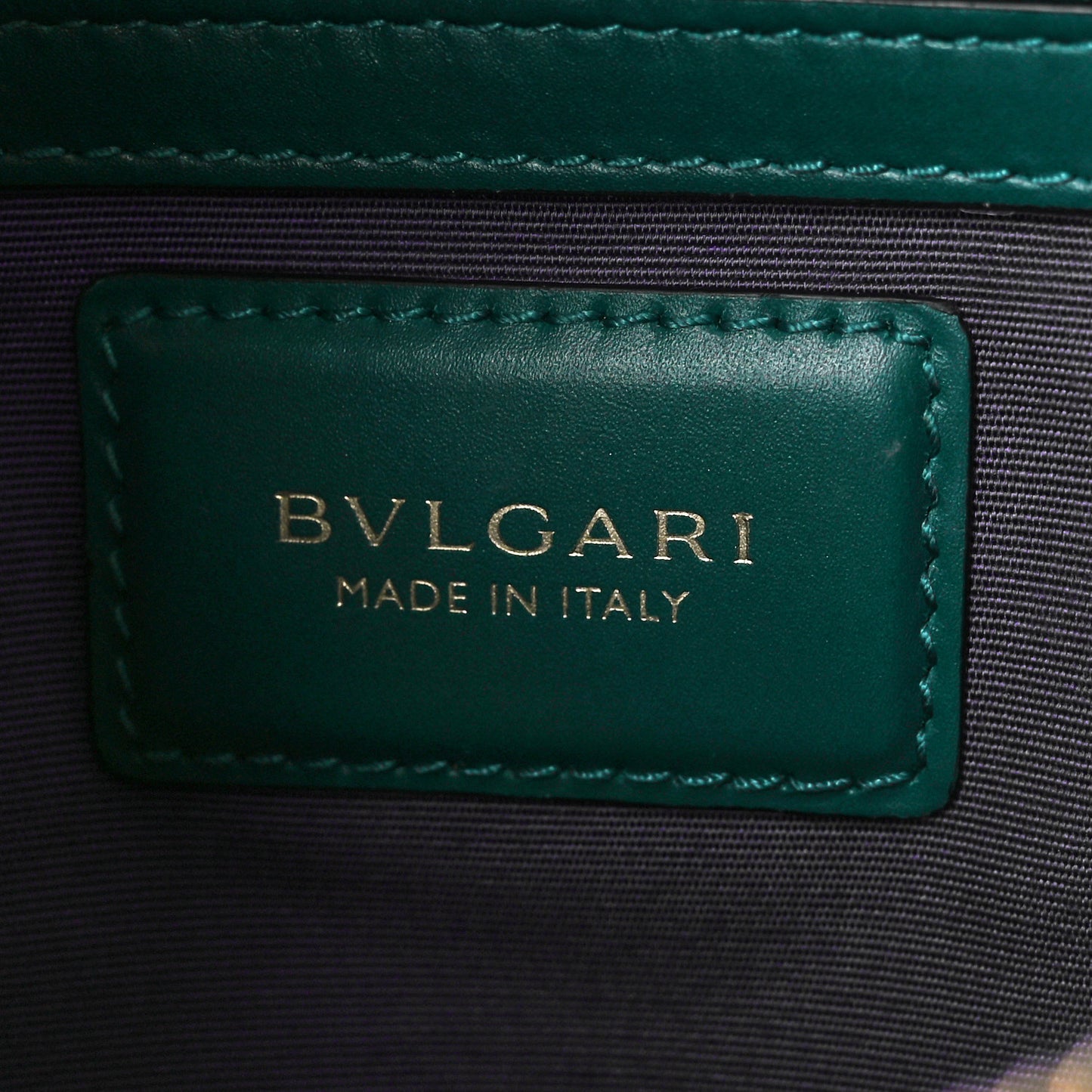 Calfskin Serpenti Forever Shoulder Bag Emerald Green
