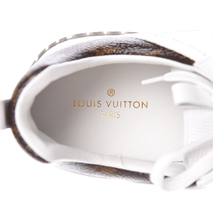 Louis Vuitton Calfskin Monogram Run Away Sneakers 40 White 7 of 10