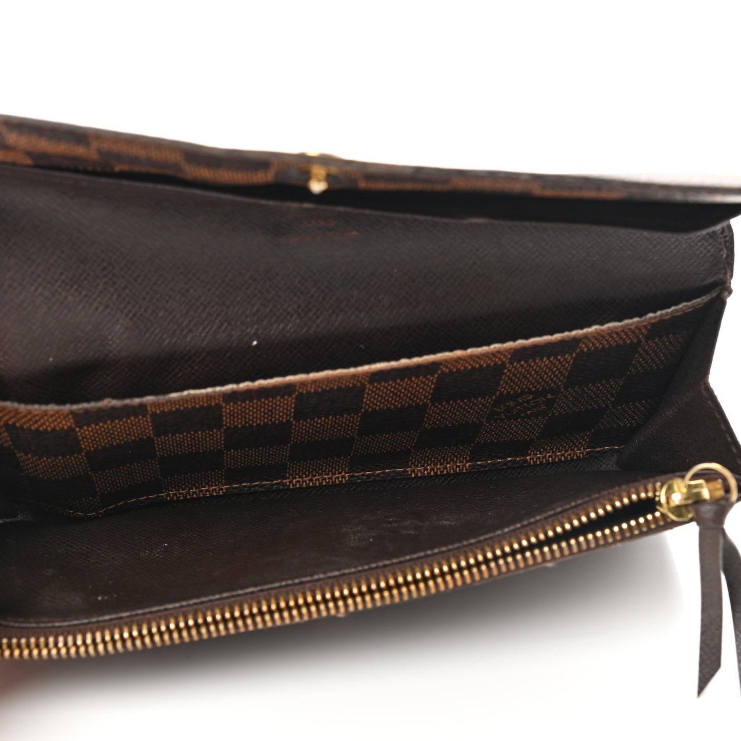 Damier Ebene Emilie Wallet