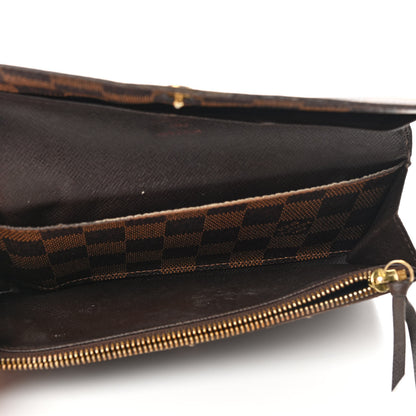 Louis Vuitton Damier Ebene Emilie Wallet 4 of 10