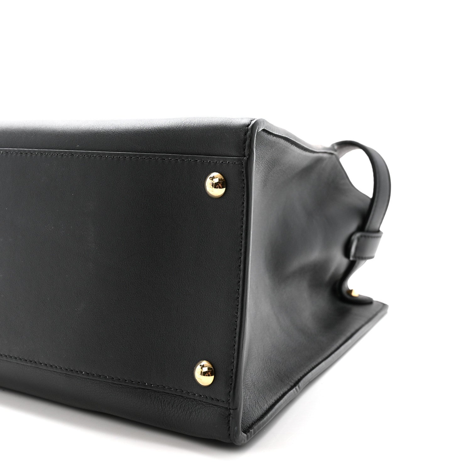 Fendi Vitello Seta Century Large Peekaboo X-Lite Black Fragola 10 of 10