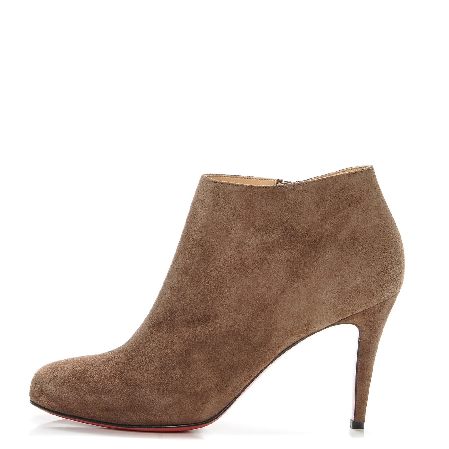 Veau Velours Belle 85 Ankle Boots 39 Chatain