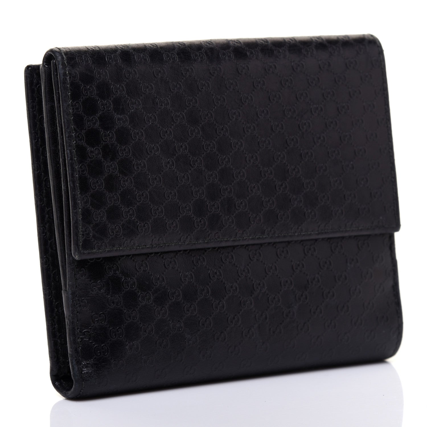 Gucci Microguccissima Compact Wallet Black 3 of 9