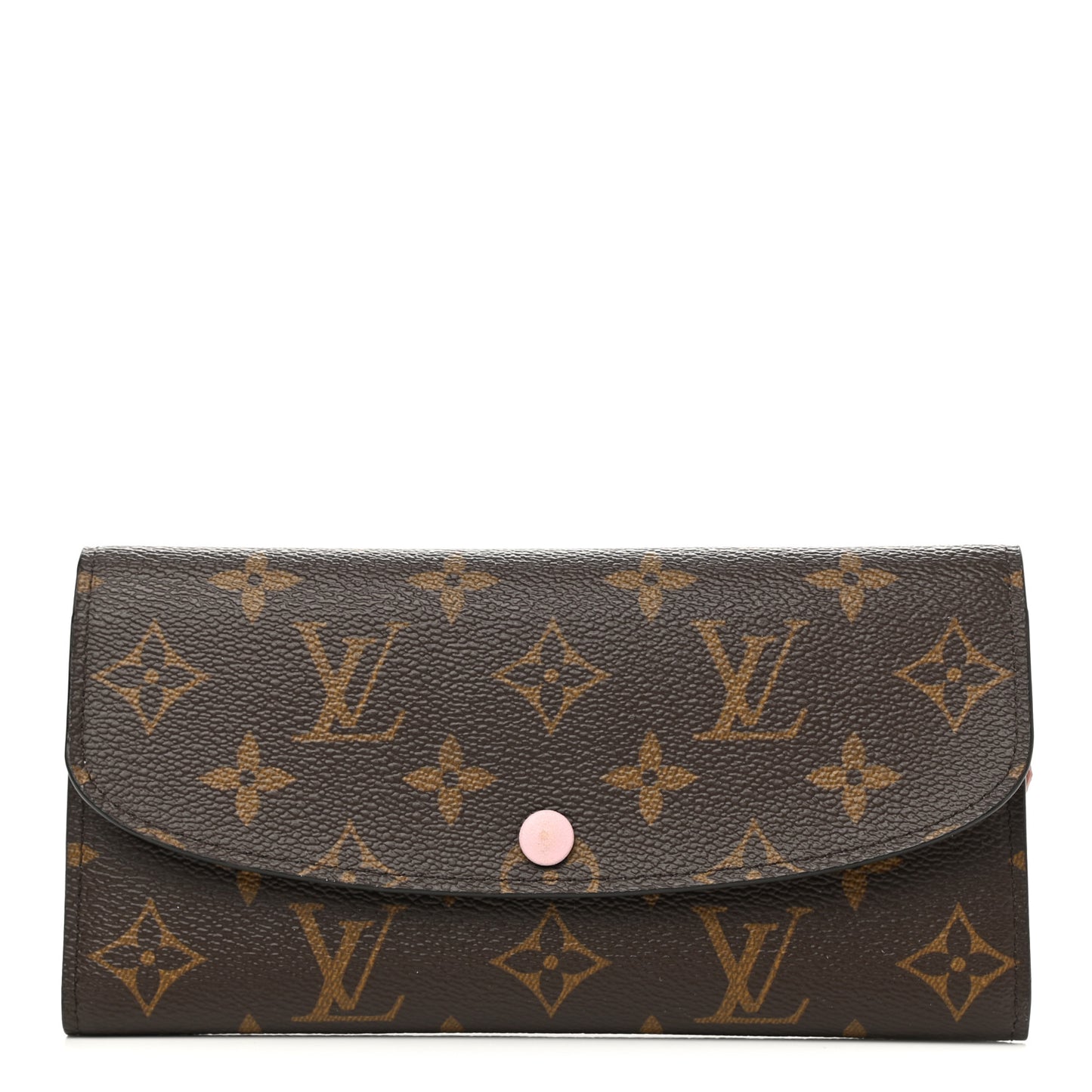 Monogram Emilie Wallet Rose Ballerine