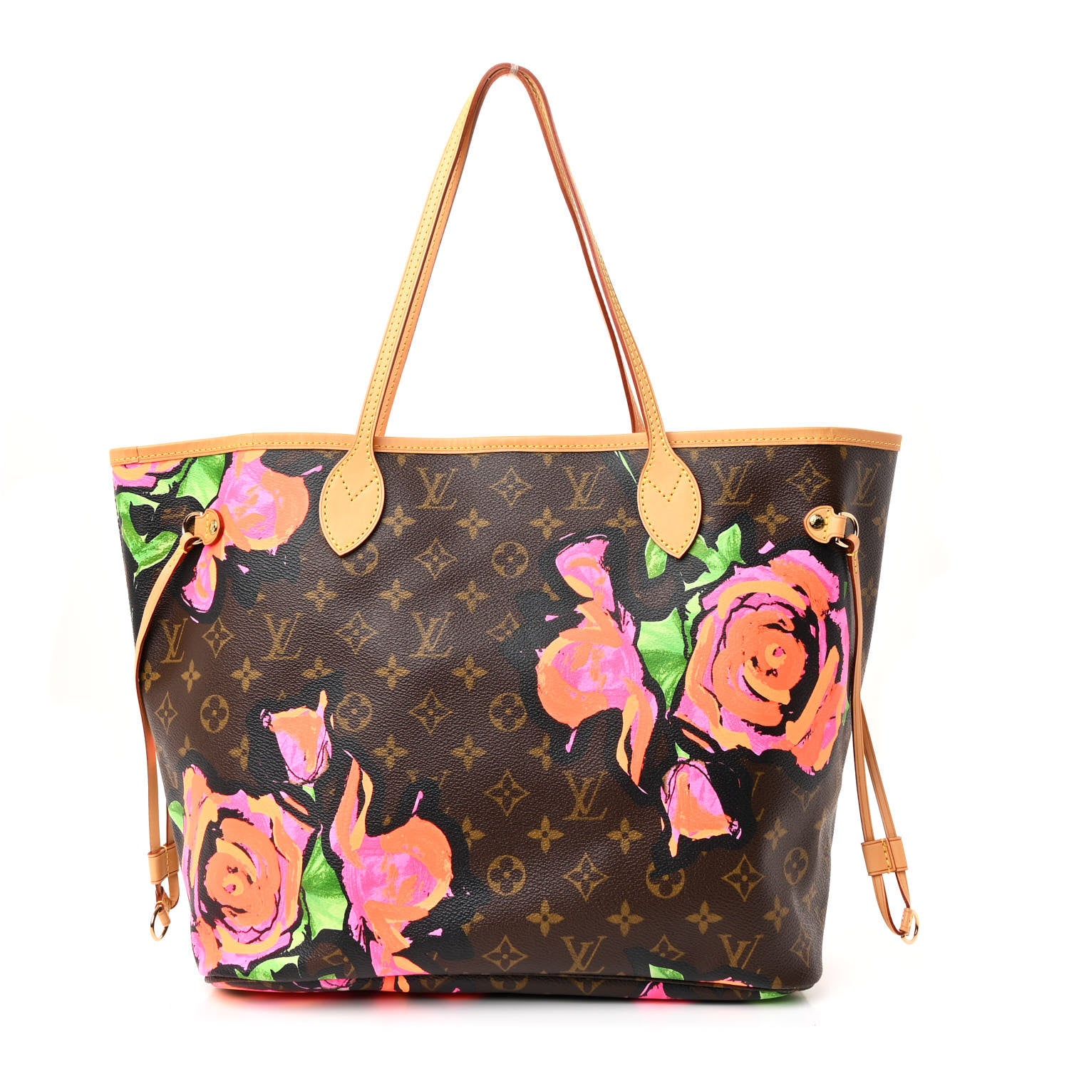 Louis Vuitton Monogram Roses Neverfull MM 1 of 13