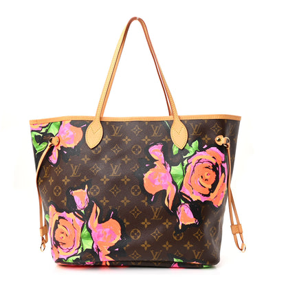 Louis Vuitton Monogram Roses Neverfull MM 1 of 13