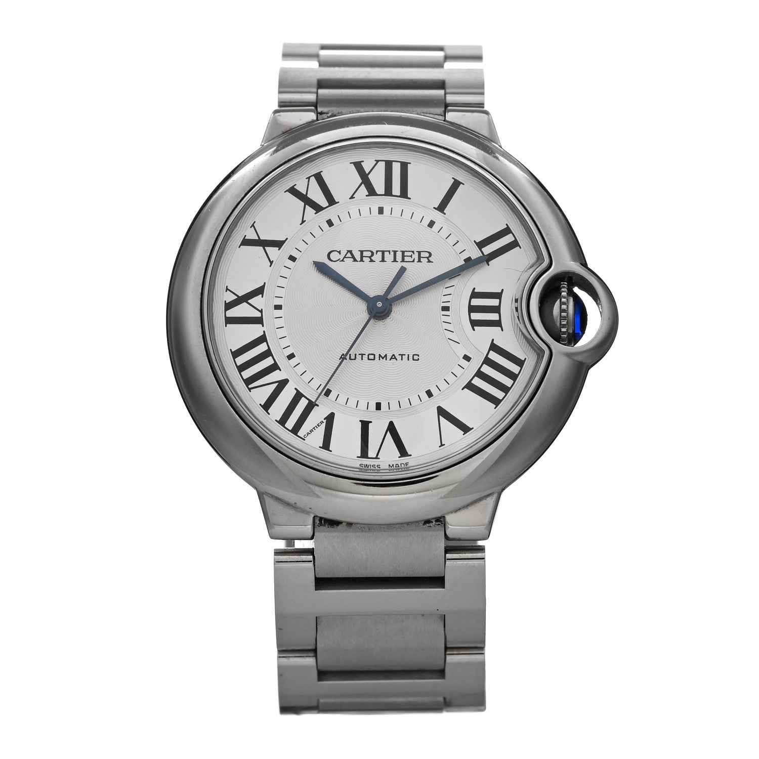 Cartier Stainless Steel 36mm Ballon Bleu De Cartier Automatic Watch 1 of 5