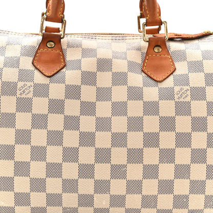 Louis Vuitton Damier Azur Speedy 30 8 of 12