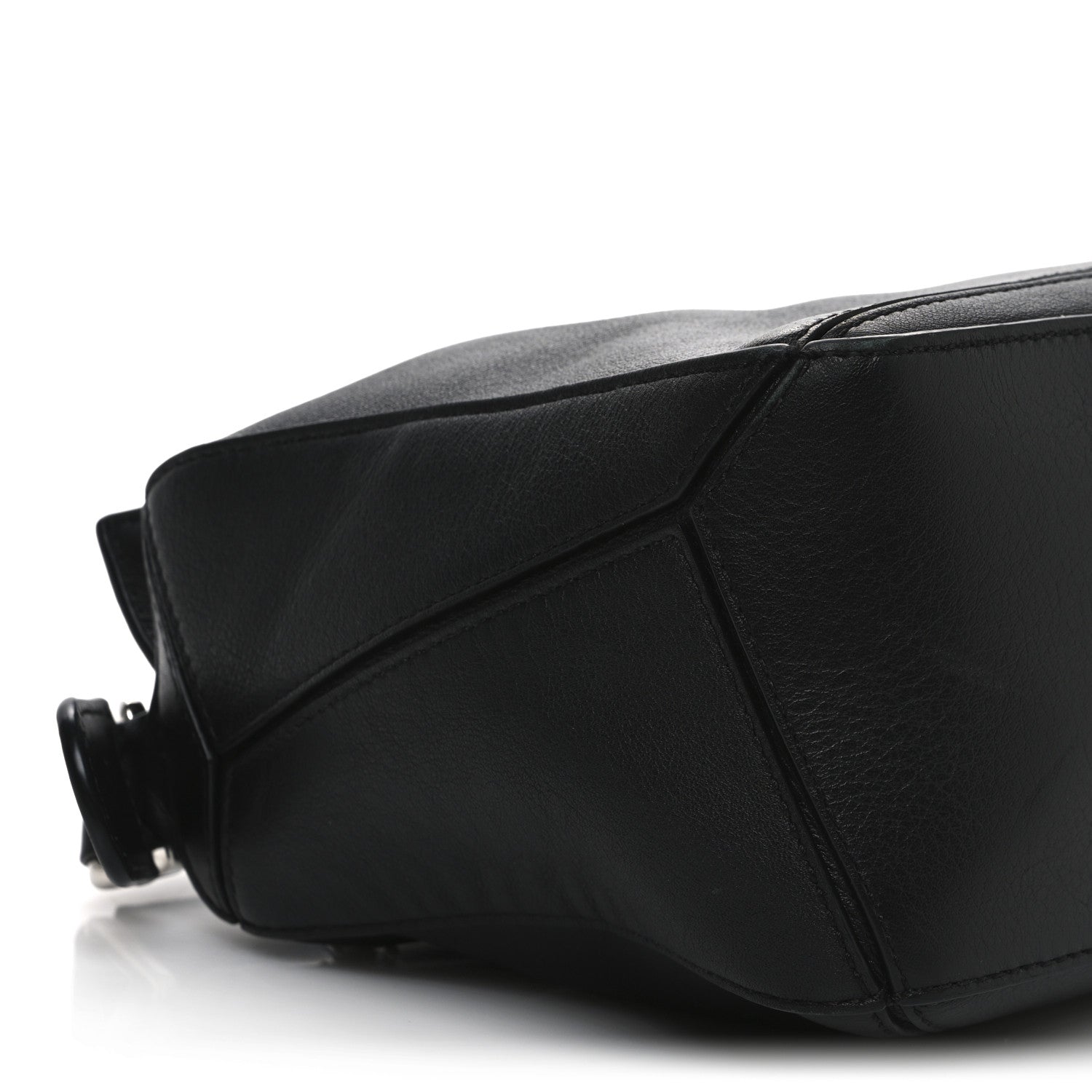 Loewe Calfskin Small Puzzle Bag Black 8 of 10