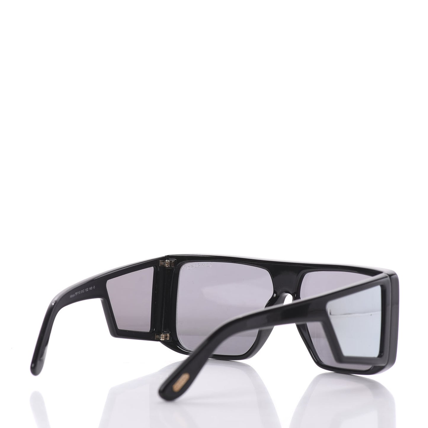 Square Atticus Sunglasses TF710 Black Smoke