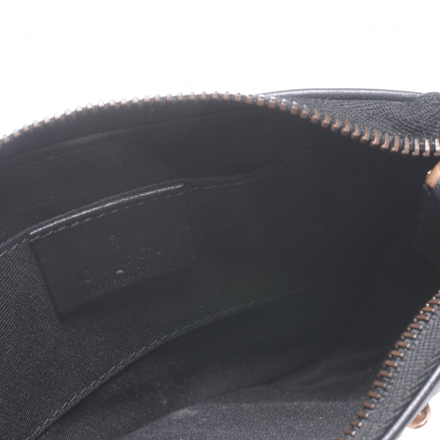 Monogram Web Clutch Black