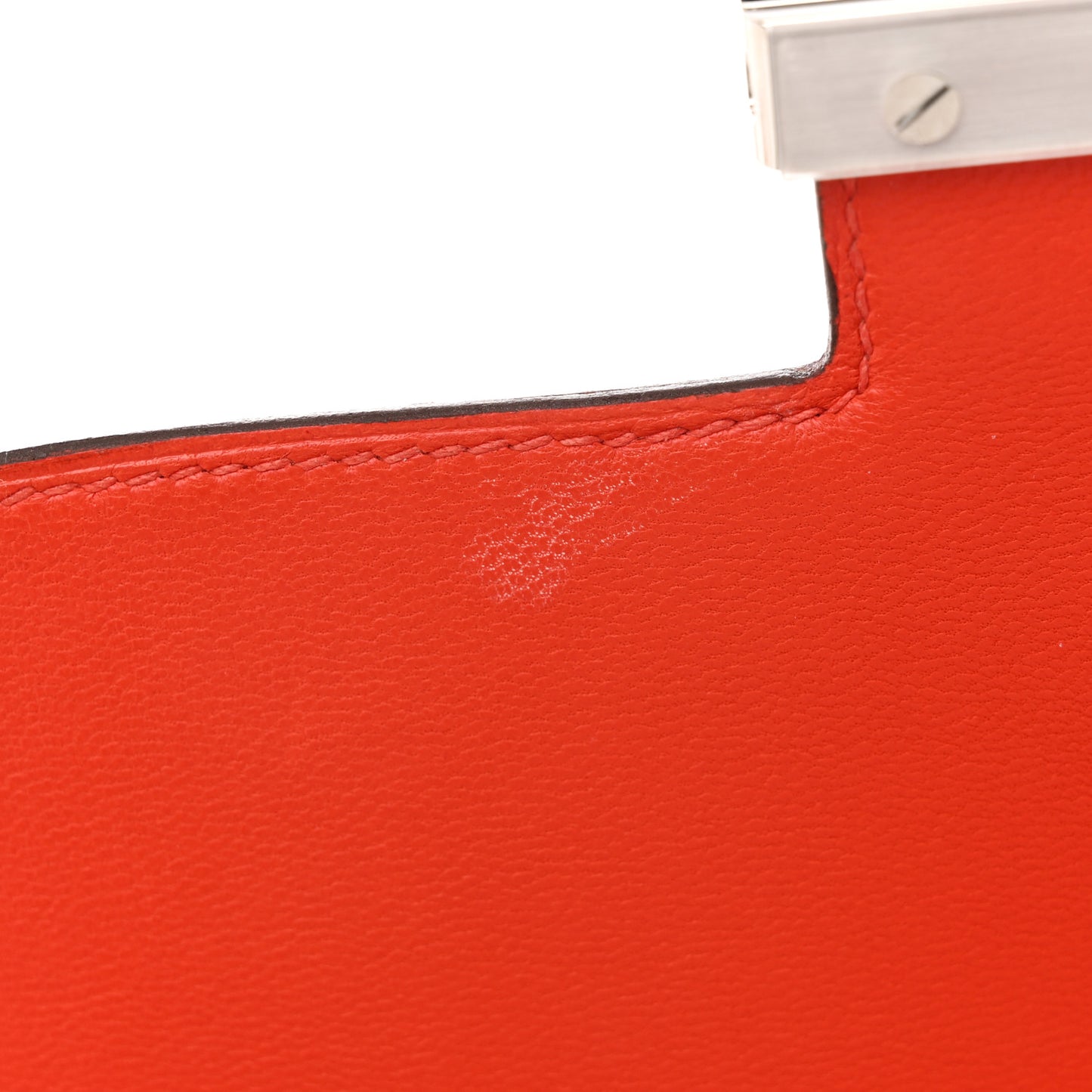 Epsom Enamel Constance 18 Capucine Sanguine