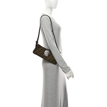 Fendi Zucca Shoulder Bag Tobacco 2 of 10