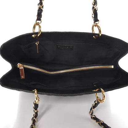 Chanel Caviar Quilted Grand Shopping Tote GST Black 5 of 7