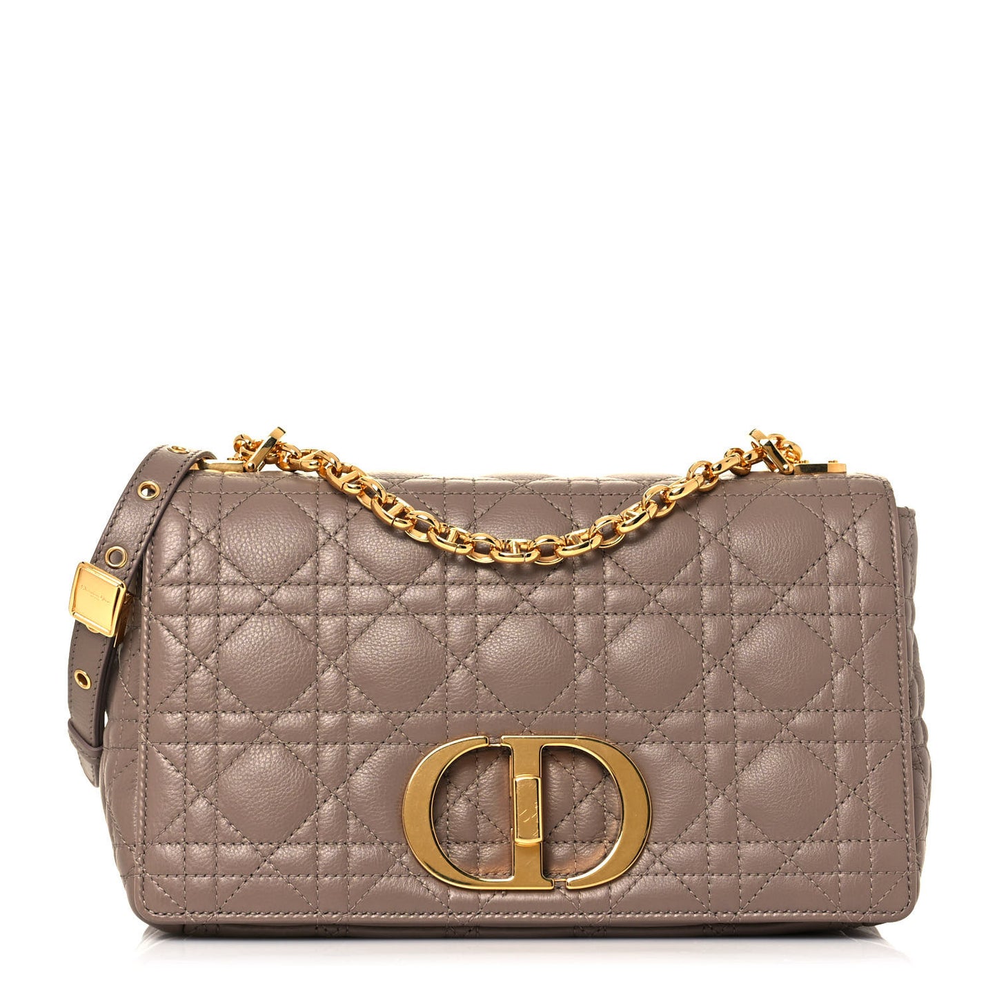 Lambskin Cannage Medium Caro Bag Warm Taupe