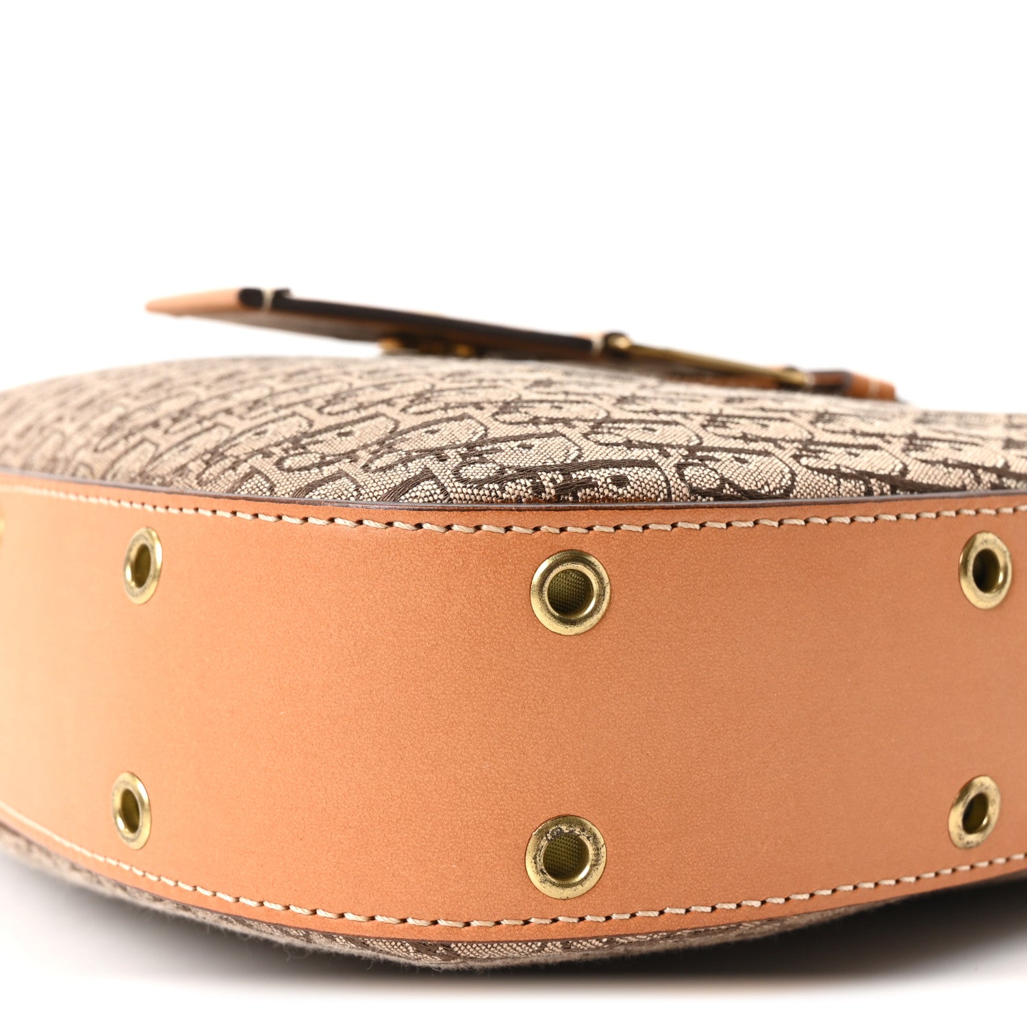 Christian Dior Calfskin Monogram Street Chic Medium Columbus Ave Beige 10 of 11