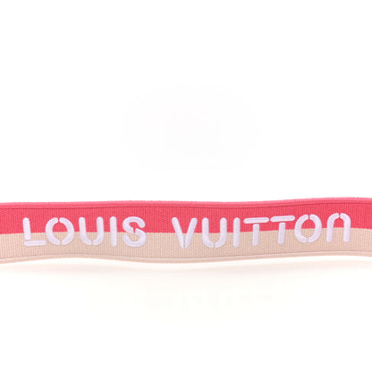 Louis Vuitton Jacquard Logo Shoulder Strap Pink 3 of 4